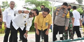 Pertanian Tumbuh 16,24 Persen saat Pandemi, Mentan Apresiasi Petrokimia Gresik