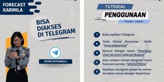 Layanan Forecast Karmila Bisa Diakses di Telegram