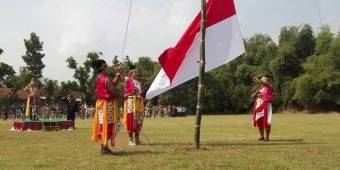 Arjuna dan Gatotkaca pun Ikuti Upacara Hari Kemerdekaan Indonesia