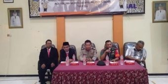 Danramil Sukomanunggal jadi Saksi Pelantikan Panwaslu