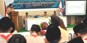 Wabup Sumenep Ajak Gerakan Pramuka Berpikir Total dan Terbuka Sepenuh Hati