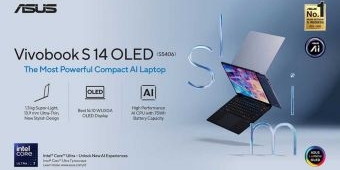 Penuhi Semua Kebutuhan Bisnis dengan Laptop Bisnis ASUS Vivobook S14 S5406