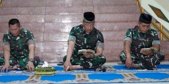 Jelang HUT ke-56, Korem 084/BJ Selenggarakan Do'a Bersama