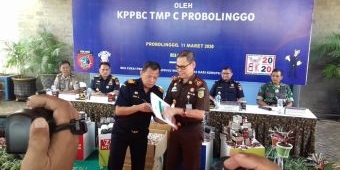 Bea Cukai Probolinggo Amankan Ratusan Karton Rokok Ilegal