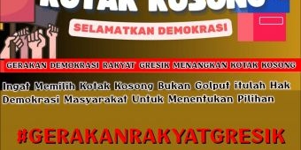 Yani-Alif Patut Waspada, Gerakan Menangkan Kotak Kosong Bermunculan di Medsos Jelang Pilkada Gresik