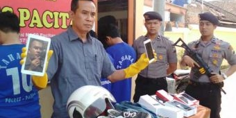 Bobol Konter HP, Empat ABG di Pacitan Dibekuk Polisi