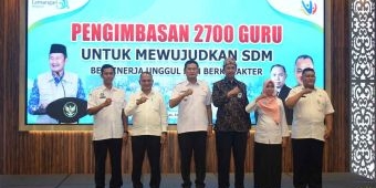 Ini Pesan Bupati Lamongan saat Launching 2.700 Guru Pengimbasan