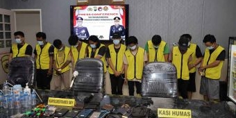 11 Pengguna Sabu di Jalan Kunti Surabaya Jalani Rehabilitasi