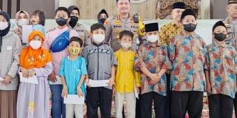 Masuki 10 Muharram 1444 H, Polresta Malang Kota Gelar Doa Bersama dan Santuni Anak Yatim