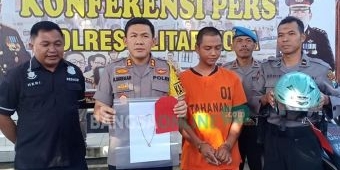 Aksi Penjambretan di Blitar Terekam CCTV, Pelaku Terungkap Berkat Informasi dari Medsos