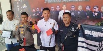 Resahkan Warga, Polisi Ringkus 7 Anggota Gangster Bersajam di Jombang