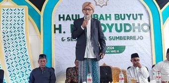 Rais Aam PBNU Hadiri Haul Buyut H. Noloyudho di Desa Sumberrejo, Berikut Isi Penting Tausiahnya