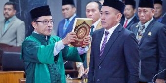 ​DPRD Kota Pasuruan Kembali Ambil Sumpah Anggota DPRD Terpilih Masa Jabatan 2024 - 2029