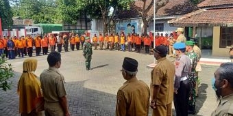 Antisipasi Bencana, Anggota Koramil dan Polsek Mantingan Gelar Apel Kesiapsiagaan