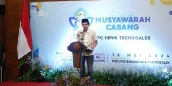 Wakil Bupati Trenggalek Buka Muscab Hipmi