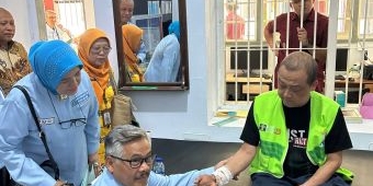 Komda Lansia Jatim Tinjau Layanan Warga Binaan Lanjut Usia di Lapas IIB Ngawi