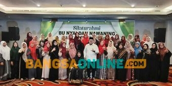 Dhito-Dewi Dapat Dukungan dari Nyai dan Nawaning se-Kabupaten Kediri