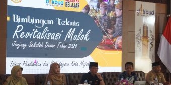 Lestarikan Kearifan Daerah, Dikbud Kota Mojokerto Gelar Bimtek Mulok Bagi Guru SD