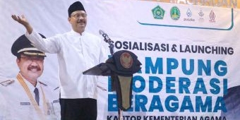 Luncurkan Kampung Moderasi Beragama, Gus Ipul Ajak Jaga Toleransi dan Wujudkan Keadilan