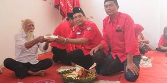 DPC PDIP Nganjuk Tasyakuran Pelantikan Presiden