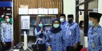 Begini Suasana Hari Pertama Kerja ASN Blitar Raya Setelah Libur Lebaran