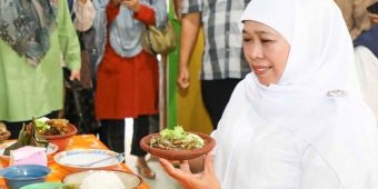 Gubernur Khofifah Berharap Sambal Wader Jadi Ikon Baru Kabupaten Mojokerto