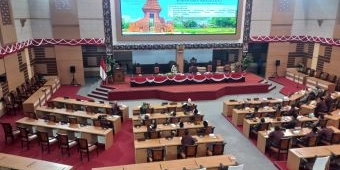 Rapat Paripurna Perdana Pembentukan Fraksi DPRD Kabupaten Mojokerto Periode 2024-2029