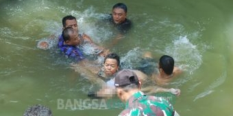 Seorang Pelajar Tenggelam di Sungai Dam Bagong Trenggalek