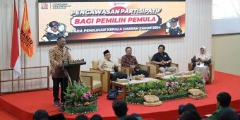 Tingkatkan Pengawasan Partisipasif Pemilih Pemula, Bawaslu Kota Kediri Ajak Dialog Mahasiswa