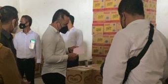 Satgas Pangan Polres Blitar Sidak Distributor Minyak Goreng di Wilayahnya