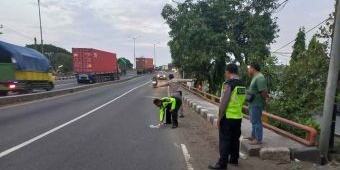 Kecelakaan di Jembatan Layang Trosobo, 1 Orang Tewas 