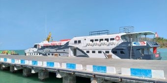 ​Kapal Express Bahari Tiba di Sumenep, Segera Disiapkan untuk Pelayaran Perdana