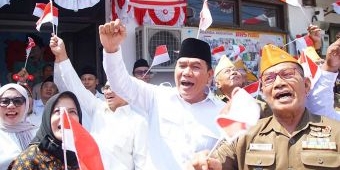 Upacara HUT ke-79 RI Bersama Masyarakat, BHS Gelorakan Semangat Nasionalisme