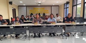 Wartawan Pokja Polresta Sidoarjo Ikuti Diskusi Pemilu 2024