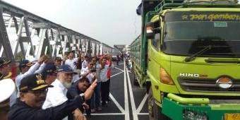 Jembatan Babat-Widang Kembali Dibuka, Gubernur: Truk 40 Ton Lebih Gak Boleh Lewat