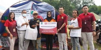 Bank Jatim Beri Bantuan untuk Pengungsi dan Relawan Erupsi Semeru