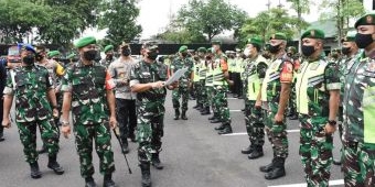 Persiapan Kunker Wapres RI, Korem 084/BJ Laksanakan Apel Gelar Pam VVIP