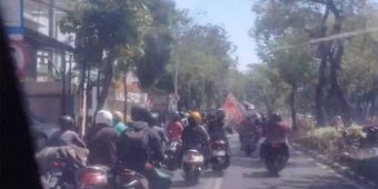 Tutup Jalan Raya saat Konvoi, Polrestabes Surabaya Amankan Puluhan Pesilat