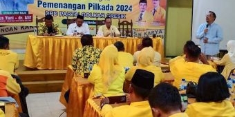  Di Depan Pengurus Golkar, Ini Janji Yani-Alif Jika Menang Pilkada Gresik 2024