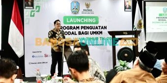 Dihadiri Pj Adhy Karyono, Baznas se-Jatim Luncurkan Program Penguatan Modal UMKM, Ini Skemanya