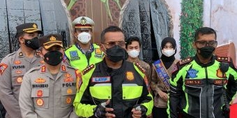 Antisipasi Kemacetan Mudik Lebaran 2022. Dirlantas Polda Jatim Cek Jalur Perbatasan