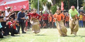 Semarak HUT ke-78 RI di Kota Kediri dengan Berbagai Lomba Agustusan dan Pameran Alutsista