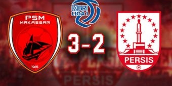 Hasil PSM Makassar vs Persis Solo: Menang 3-2,  Juku Eja Makin Kokoh di Puncak Klasemen