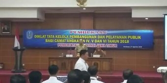 Tiga Camat di Tuban Ikut Diklat Tata Kelola Pembangunan dan Pelayanan Publik