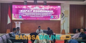 KPU Bangkalan Sosialisasikan Ambang Batas Suara Parpol Pengajuan Bakal Calon Bupati dan Wakilnya