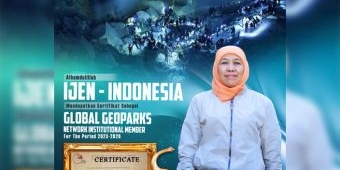 Geopark Ijen Resmi Ditetapkan Sebagai UNESCO Global Geopark