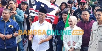 Koalisi Pemuda Kota Kediri Gelar Deklarasi, Dukung Vinanda dan Gus Qowim