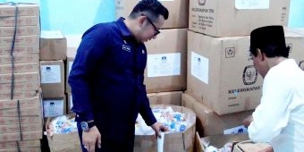 Cek Logistik Pemilu, Pj Wali Kota Mojokerto Imbau Pemilih Tidak Golput