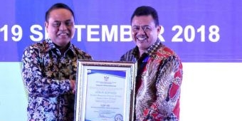 Gemar Bertasbi, UPT Puskesmas Bangsal Raih Top 99 Inovasi Pelayanan Publik 2018