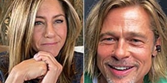 ​Brad Pitt dan Jennifer Aniston Tampil di Zoom untuk Amal Penanganan Corona